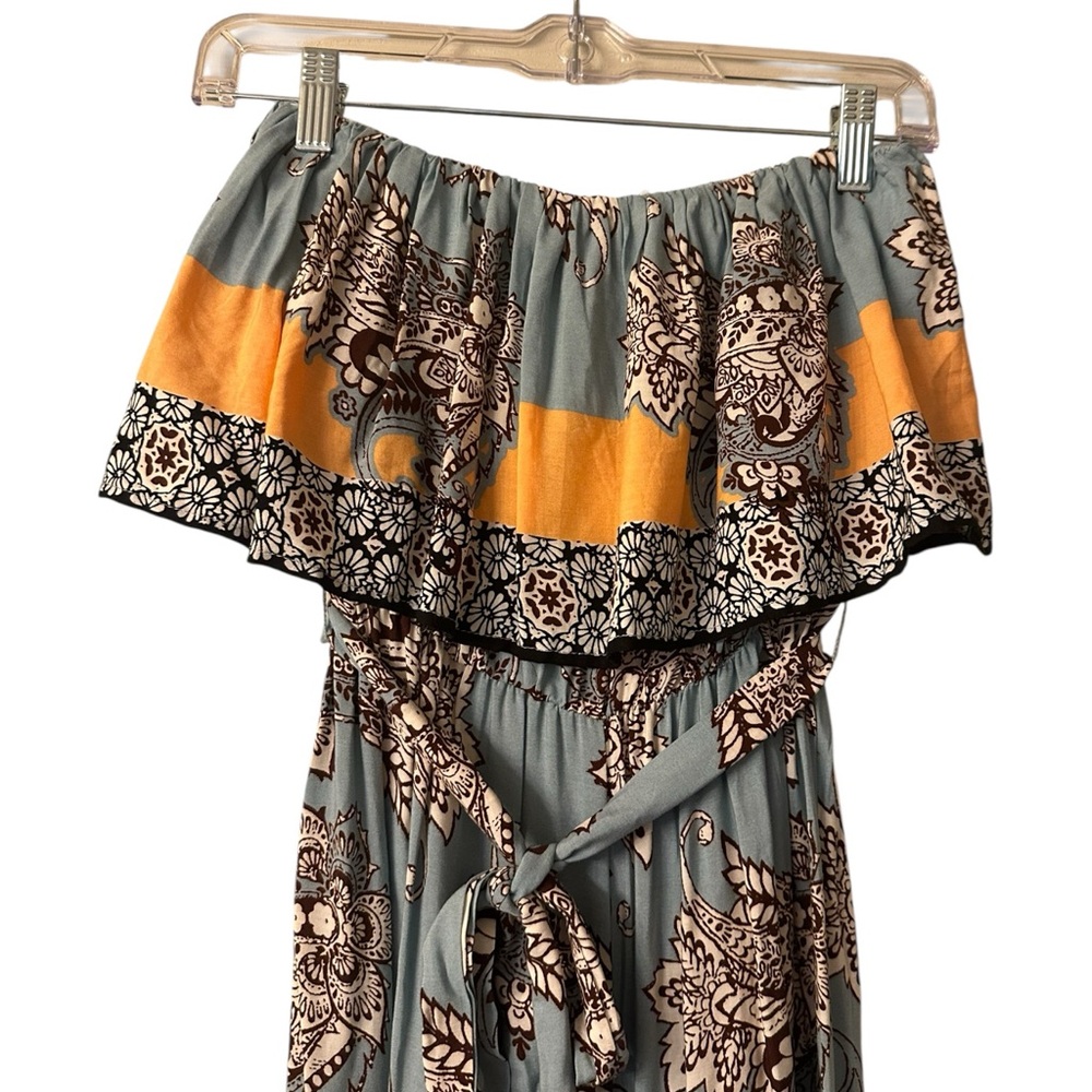 UMGEE Floral Off-Shoulder Jumpsuit‎ - Picture 5 of 8